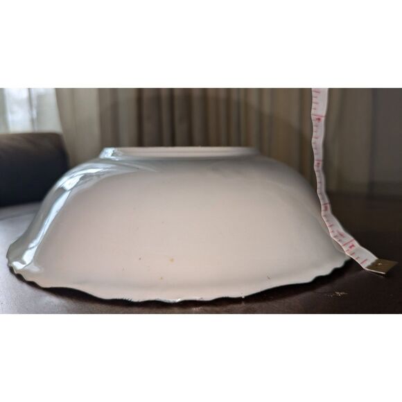 Vintage "M" NORITAKE Fine Bone China Japan Hand Painted Blue Bowl Floral Roses - Picture 4 of 5